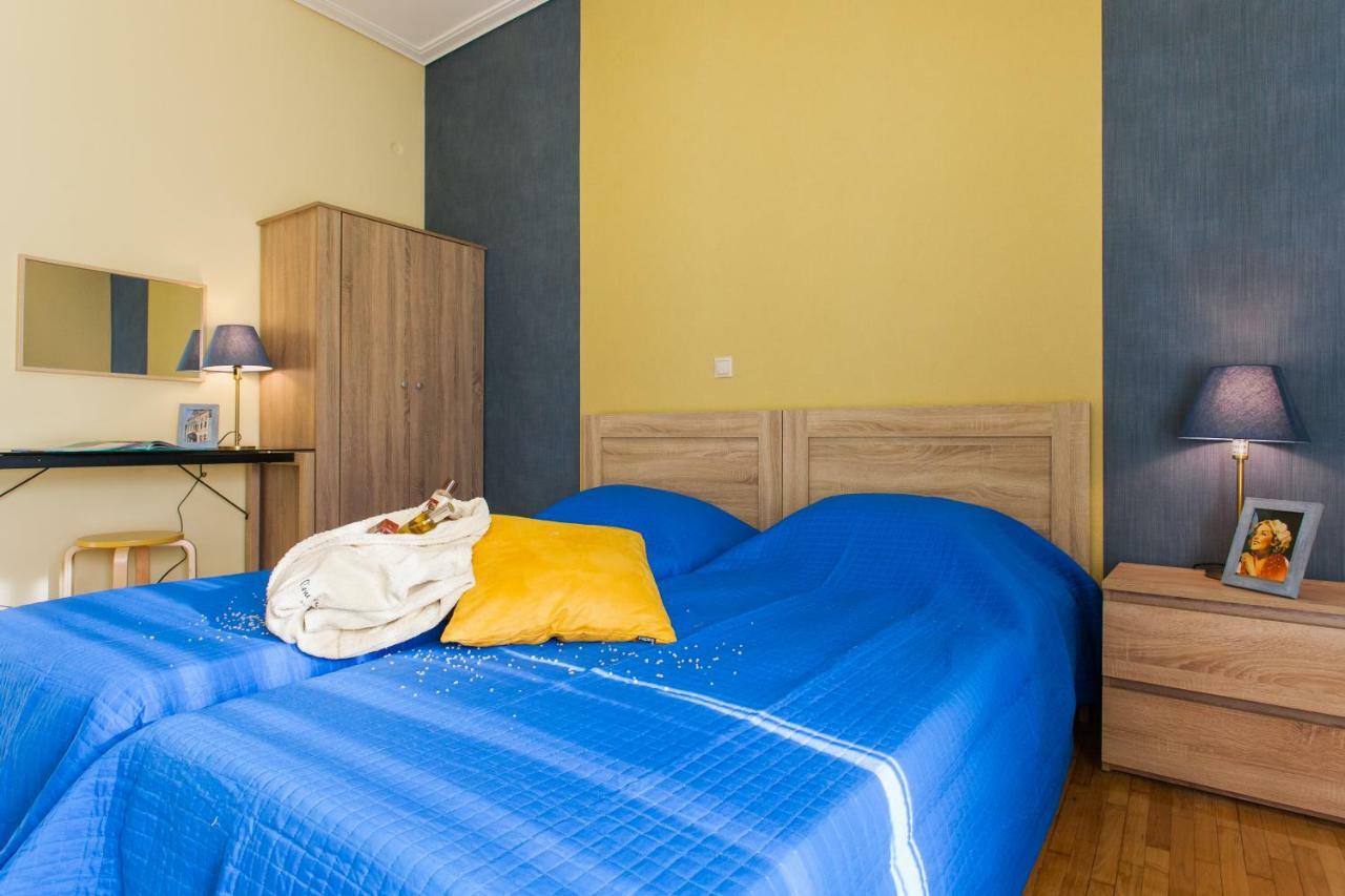 Private Central View Rooms In Apartment Near To Acropolis Metro Station Athens Luaran gambar